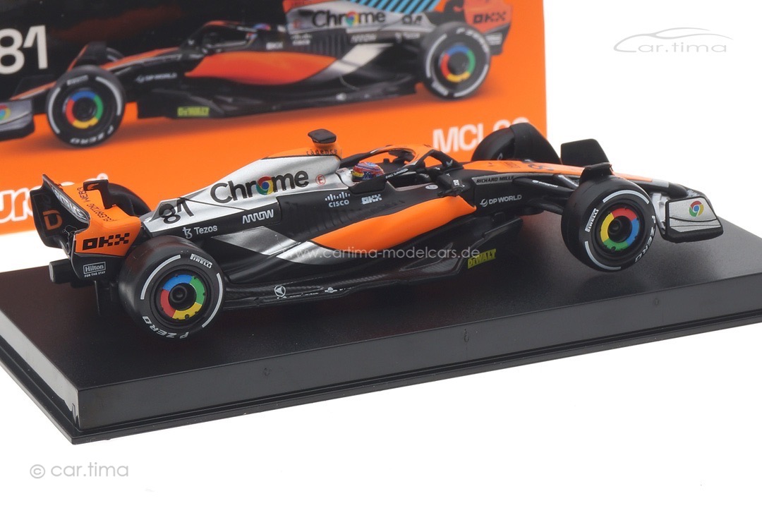 McLaren MCL60 GP Großbritannien 2023 Oscar Piastri Bburago 1:43 18-38088PIA