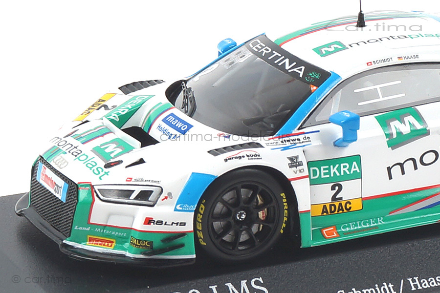 Audi R8 LMS ADAC GT Masters 2017 Schmidt/Haase Minichamps 1:43 437171702