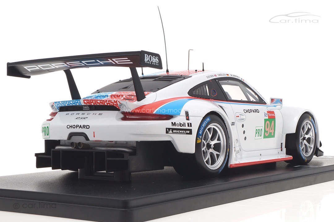 Porsche 911 (991) RSR 24h Le Mans 2019 Müller/Jaminet/Olsen IXO 1:18 LEGT18026