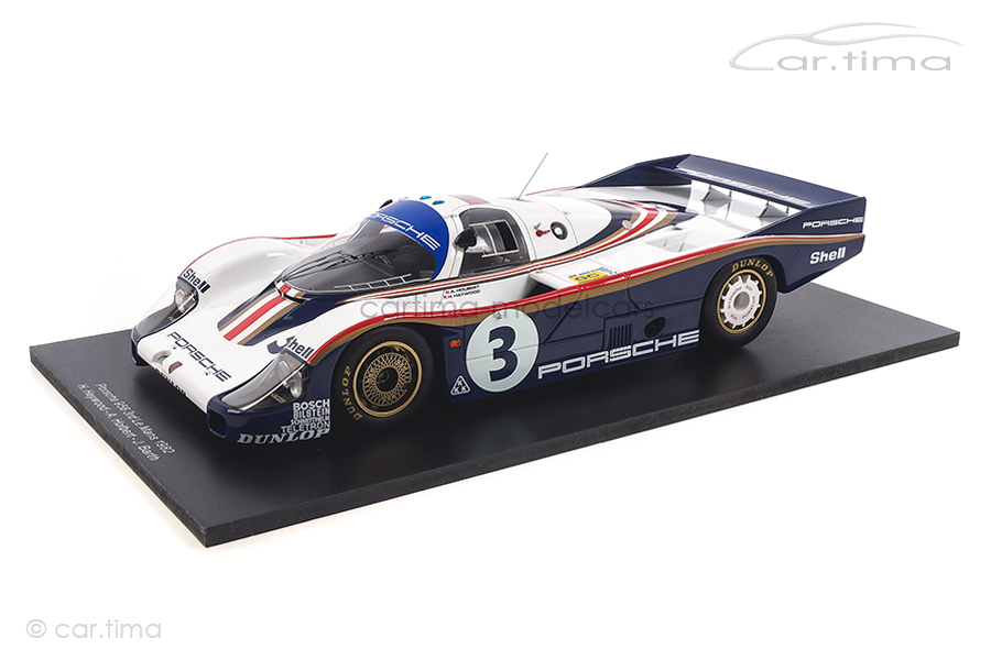 Porsche 956 L 24h Le Mans 1982 Barth/Haywood/Holbert Spark 1:18 18S424