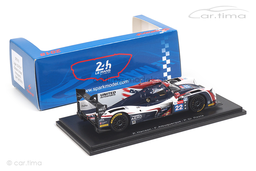 Ligier JS P217-Gibson 24h Le Mans 2018 Albuquerque/Di Resta/Hanson Spark 1:43 S7010