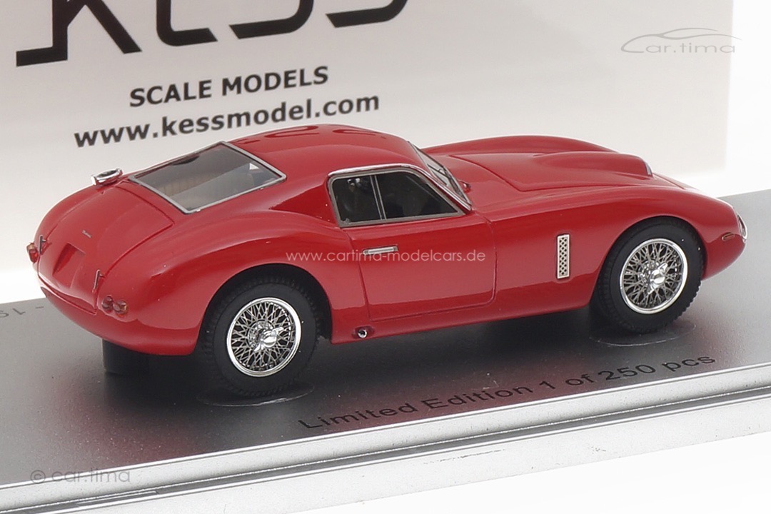 Maserati 330 Ricarrozzata Berlinetta by ATL 1979 rot Kess 1:43 KE43014111