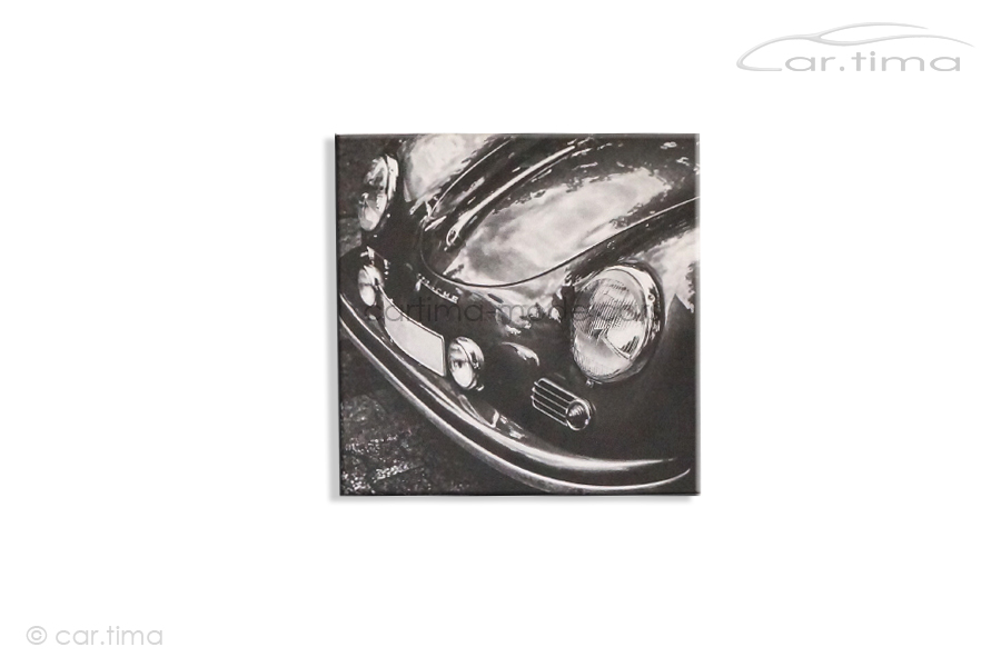 Kunstdruck auf Leinwand/Keilrahmen Porsche 356 45x45 cm