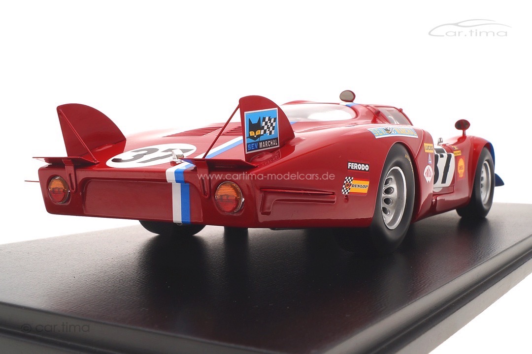 Alfa Romeo 33/2 24h Le Mans 1968 Pilette/Slotemaker Spark 1:18 18S512