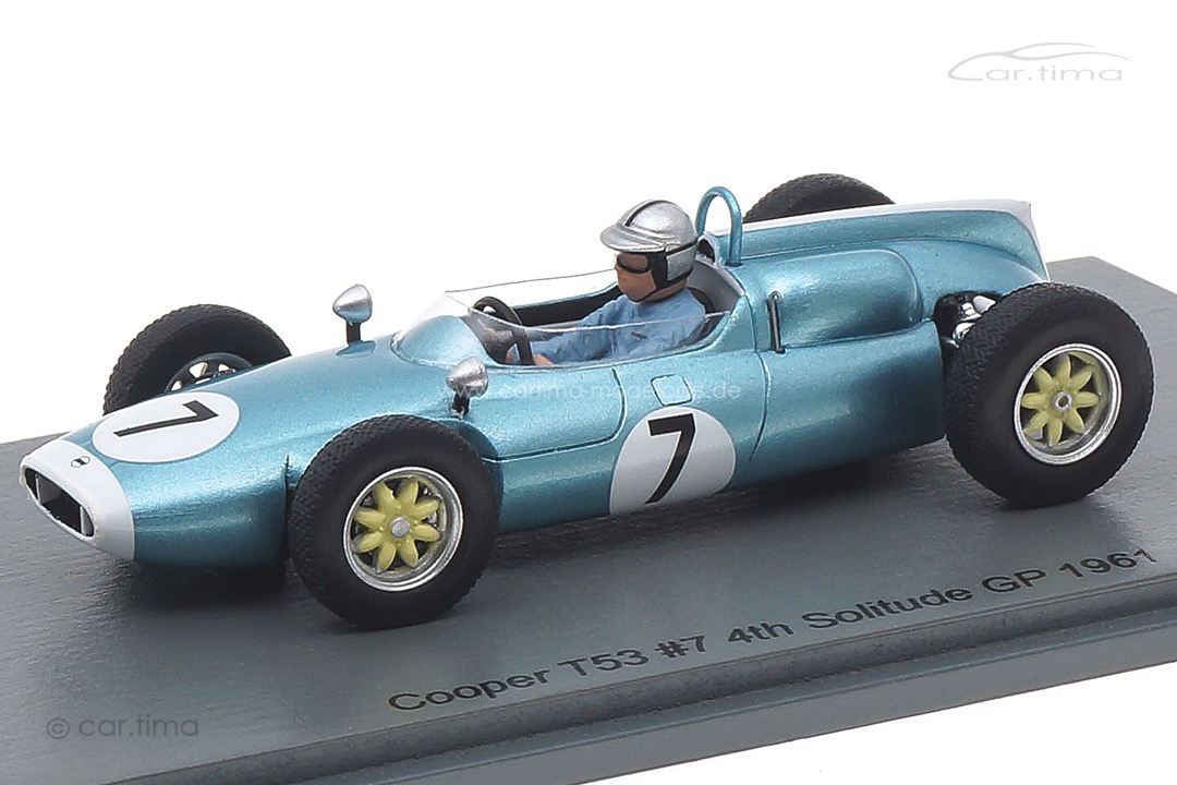 Cooper T53 GP Solitude 1961 Bruce McLaren Spark 1:43 S8066