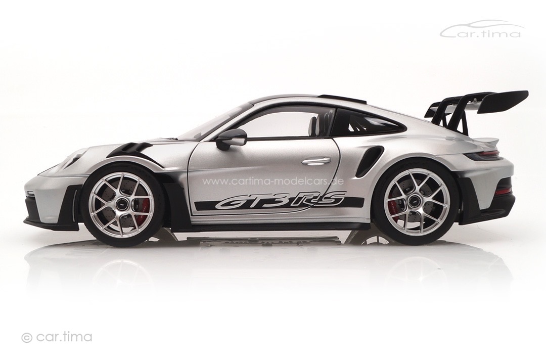 Porsche 911 (992) GT3 RS Weissach Paket GT-silbermet. Norev 1:18 187366