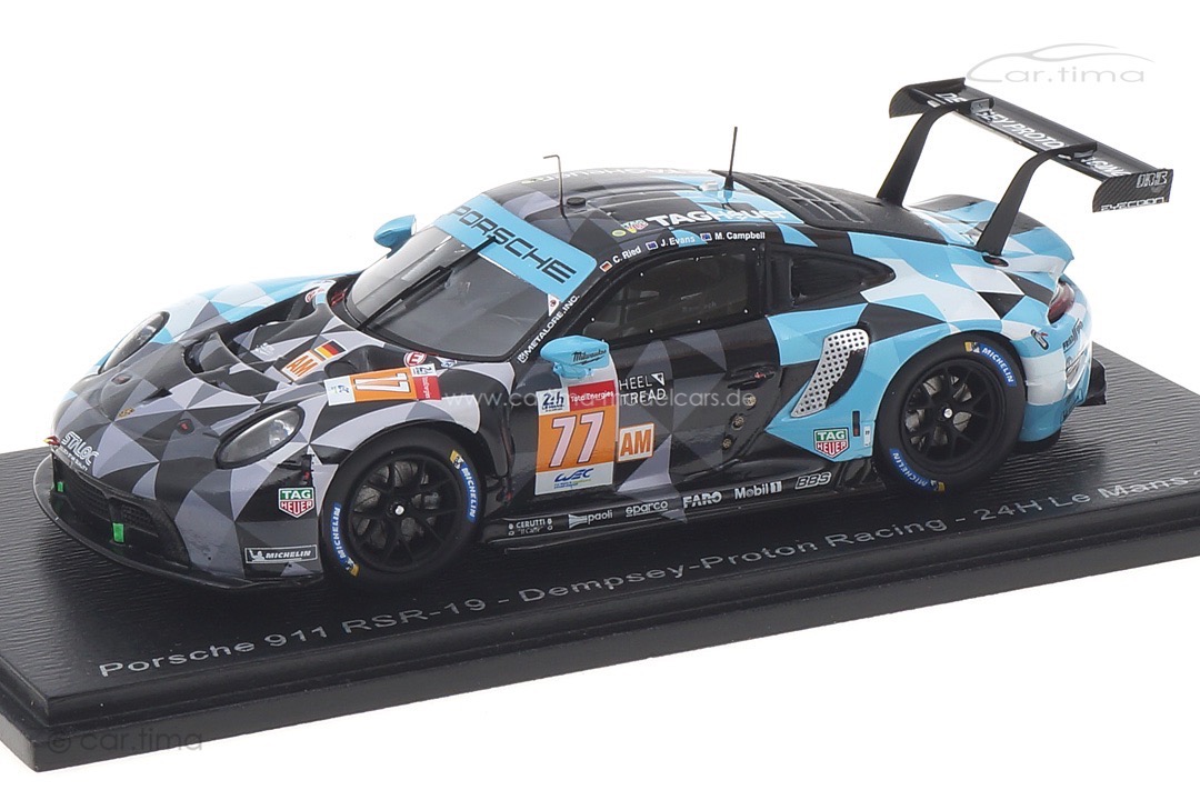 Porsche 911 RSR-19 24h Le Mans 2021 Campbell/Evans/Ried Spark 1:43 S8270