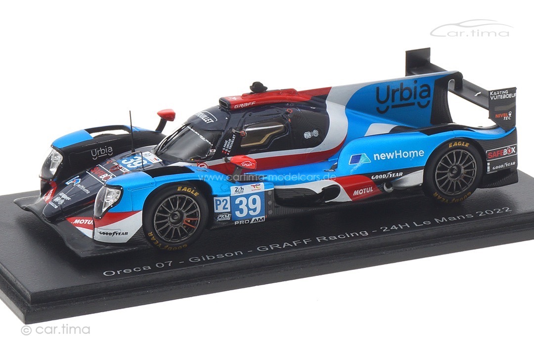 Oreca 07-Gibson 24h Le Mans 2022 Trouillet/Page/Droux Spark 1:43 S8634