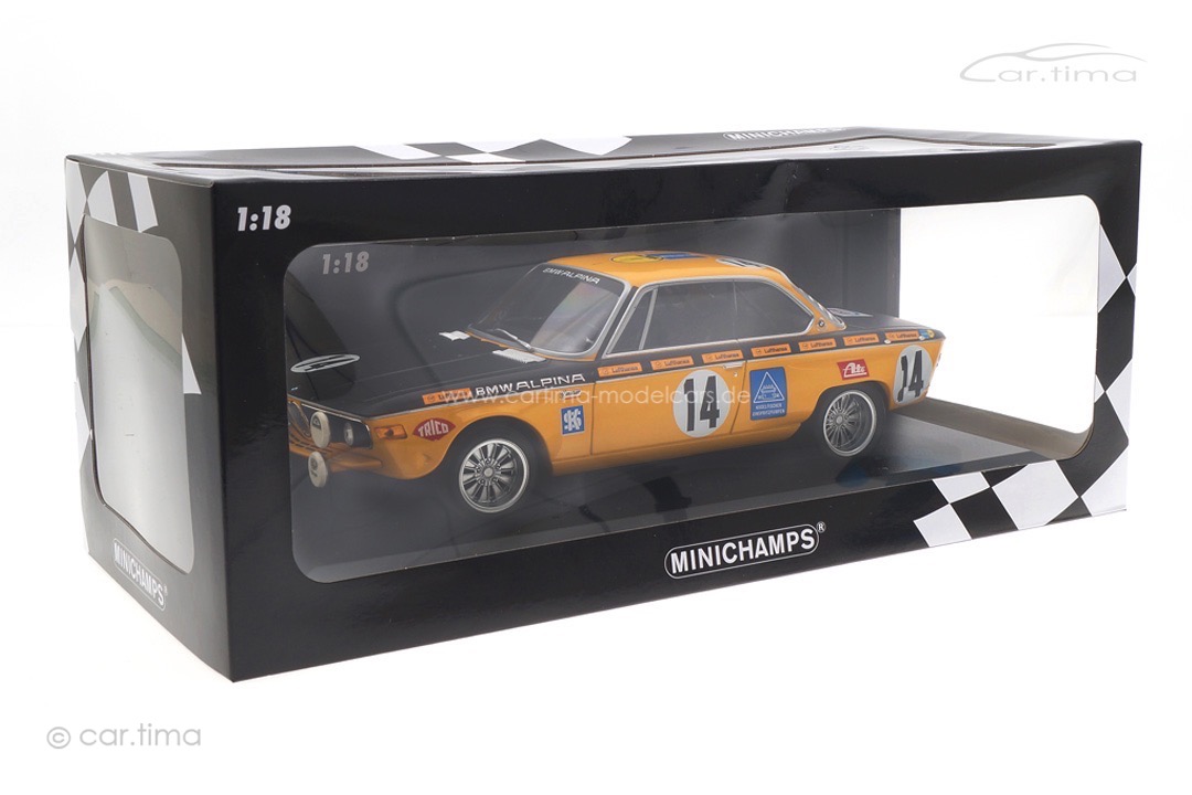 BMW 2800 CS Winner 24h Spa 1970 Huber/Kelleners Minichamps 1:18 155702714