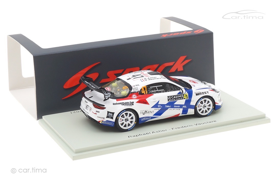 Alpine A110 Rally RGT Rallye Monte Carlo 2021 Astier/Vauclare Spark 1:43 S6581