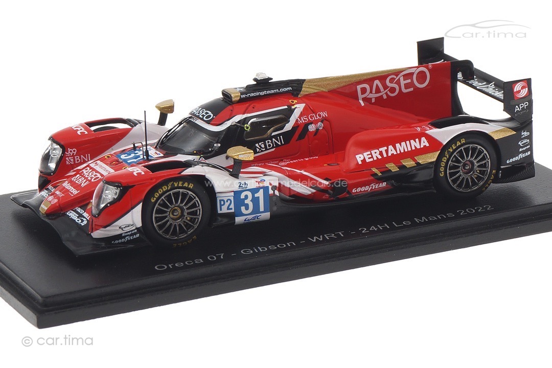 Oreca 07-Gibson 24h Le Mans 2022 Gelael/Frijns/Rast Spark 1:43 S8628