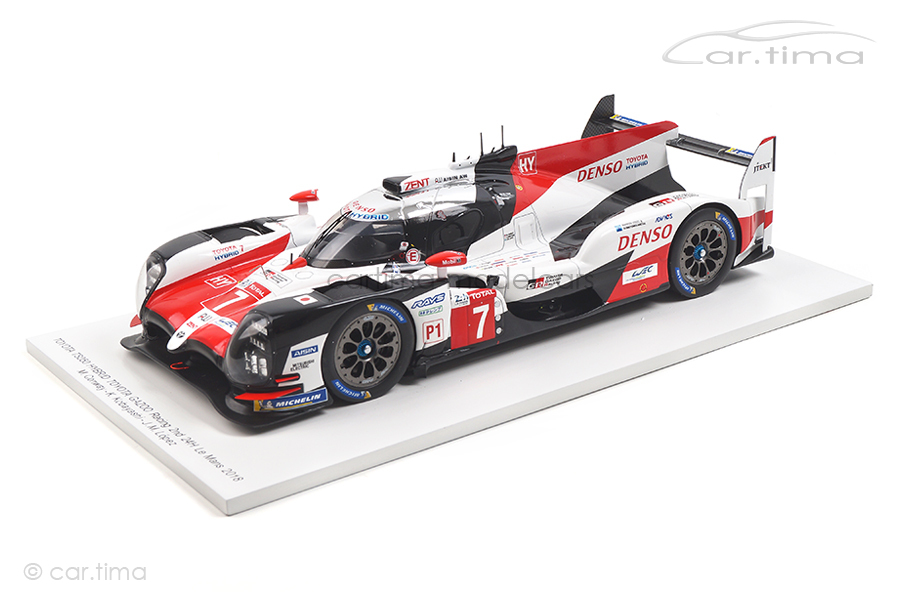 Toyota TS050 Hybrid 24h Le Mans 2018 Conway/Kobayashi/López Spark 1:18 18S341