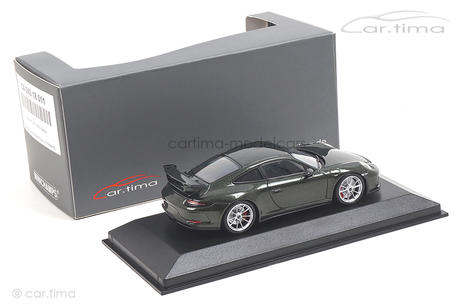 Porsche 911 (991 II) GT3 PTS Oakgrün Minichamps 1:43 CA04318011