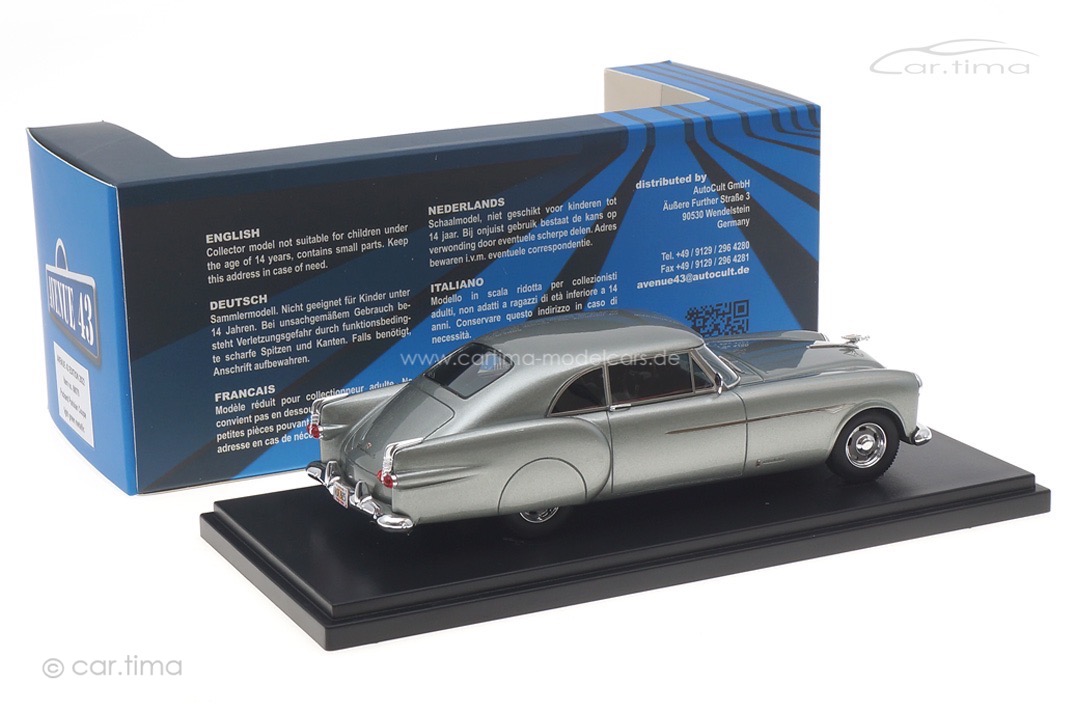 Packard Parisian Coupe 1952 hellgrün-grau Avenue43 1:43 60079