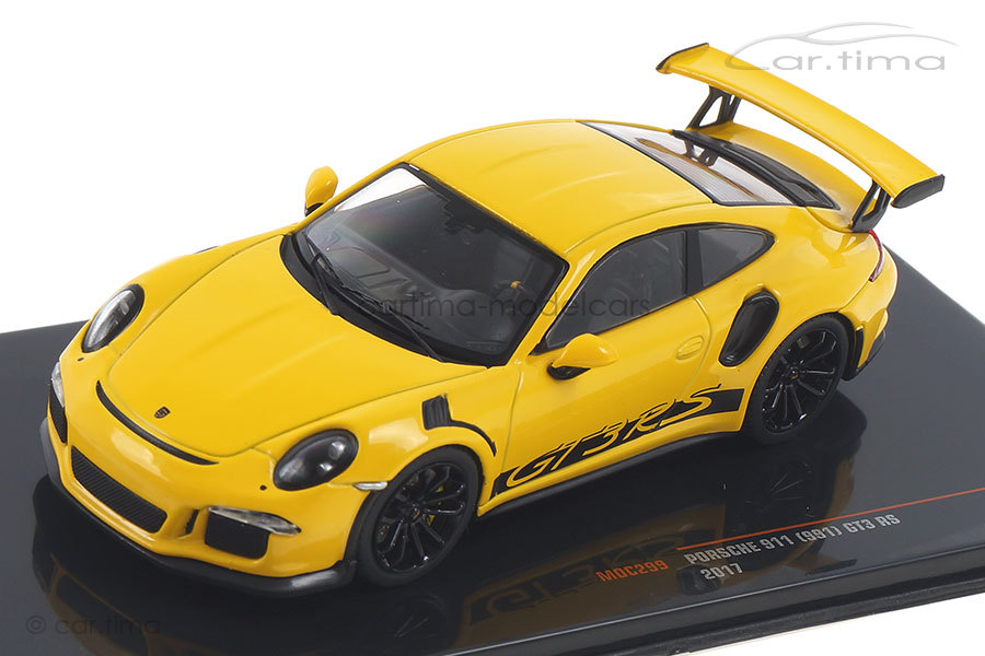 Porsche 911 (991) GT3 RS Racinggelb IXO 1:43 MOC299