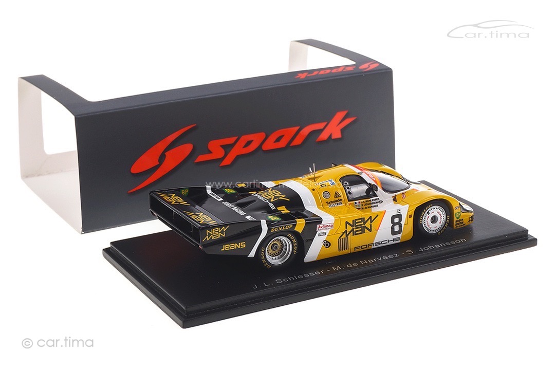 Porsche 956 L 24h Le Mans 1984 de Narváez/Johansson/Schlesser Spark 1:43 S9857