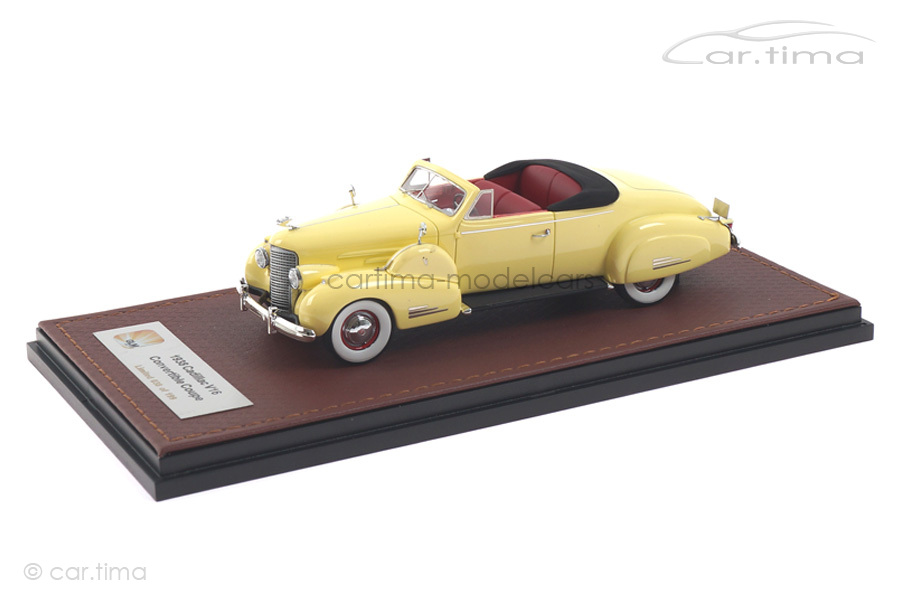 Cadillac V16 Convertible Coupe gelb GLM 1:43 GLM43101601