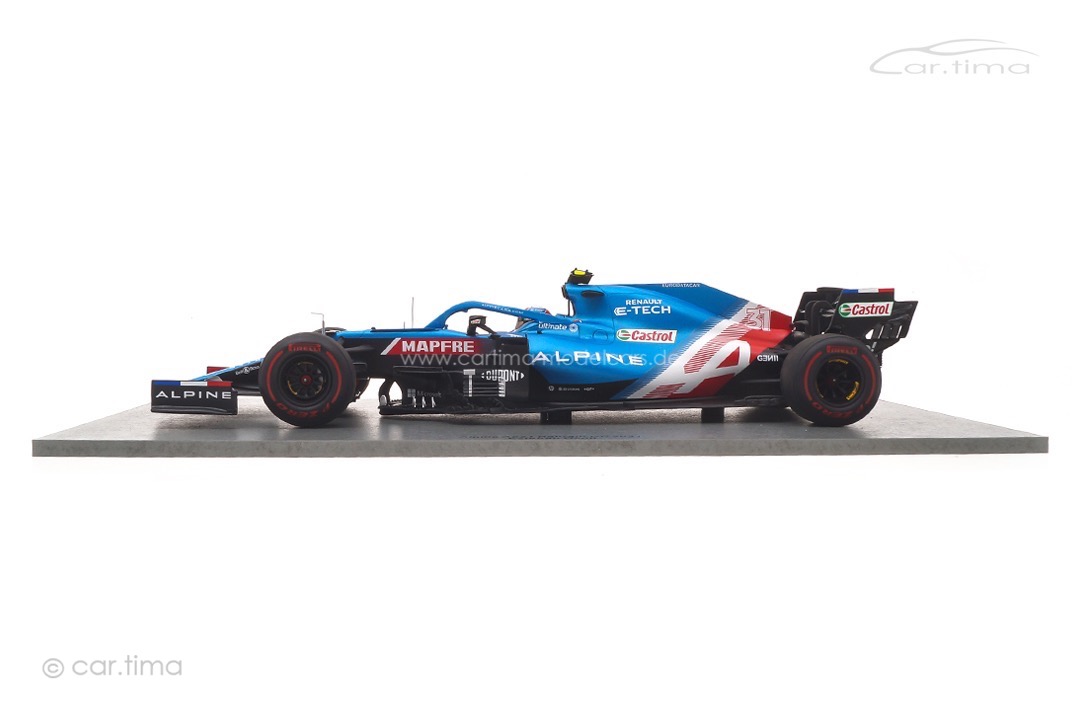 Alpine A521 GP Bahrain 2021 Esteban Ocon Spark 1:18 18S581