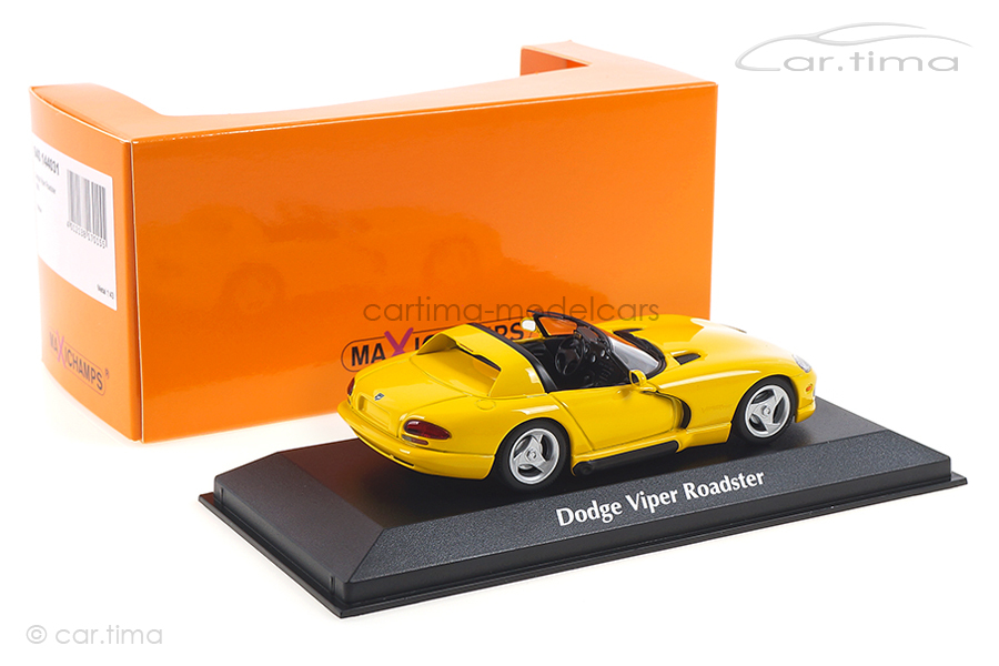 Dodge Viper Roadster 1993 gelb Minichamps 1:43 940144031