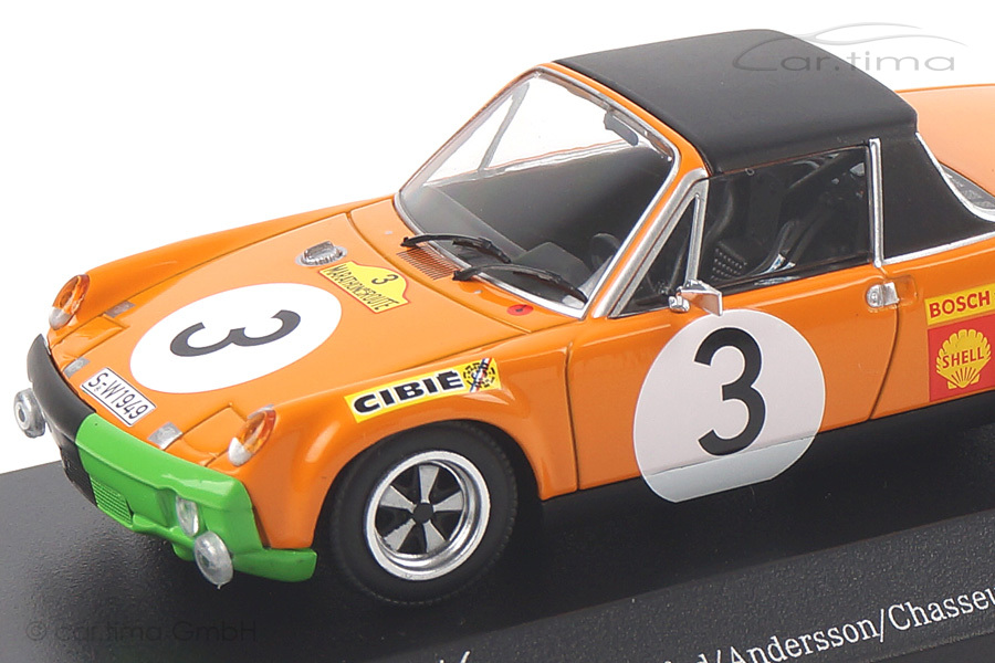 Porsche 914/6 Marathon de la Route 1970 Waldegaard/Andersson Minichamps 1:43 400706503