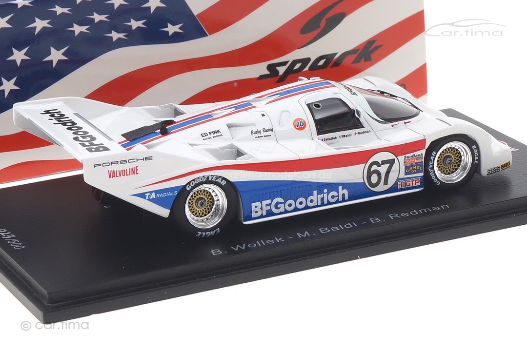 Porsche 962C 24h Daytona 1988 Wollek/Baldi/Redman Spark 1:43 US176