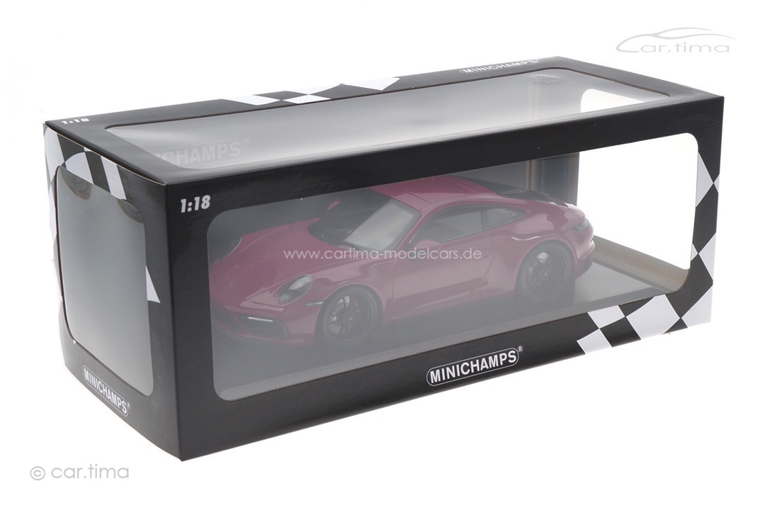 Porsche 911 (992) Carrera 4 GTS Sternrubin Minichamps 1:18 155063102