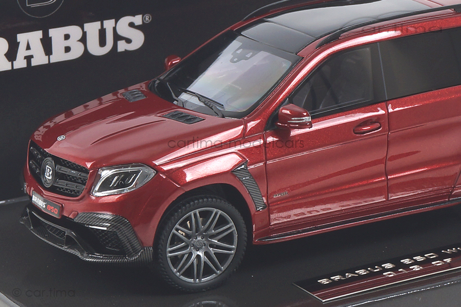 Brabus 850 Widestar XL Basis Mercedes-AMG GLS 63 rot Minichamps 1:43 437037362