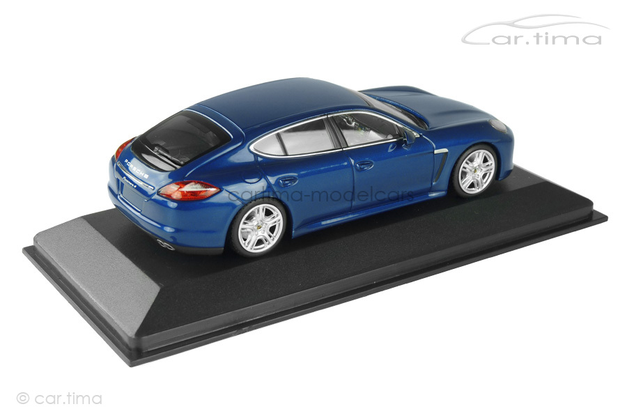 Porsche Panamera 4 (970.1) Saphirblau met. Minichamps 1:43 400068220