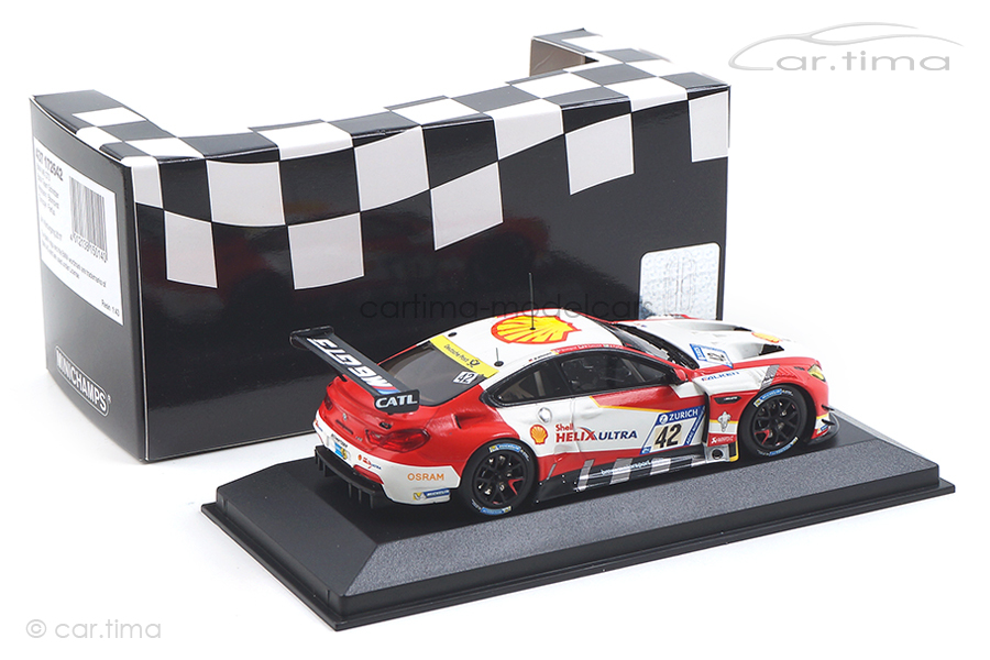 BMW M6 GT3 24h Nürburgring 2017 Wittmann/Blomqvist/Tomczyk Minichamps 1:43 437172642