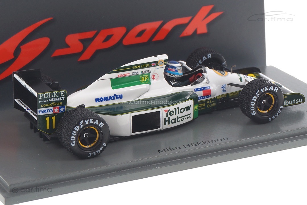 Lotus 102B GP Australien 1991 Mika Häkkinen Spark 1:43 S4590