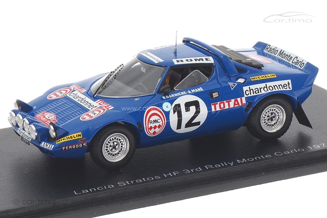 Lancia Stratos HF Rallye Monte Carlo 1976 Darniche/Mahé Spark 1:43 S9084