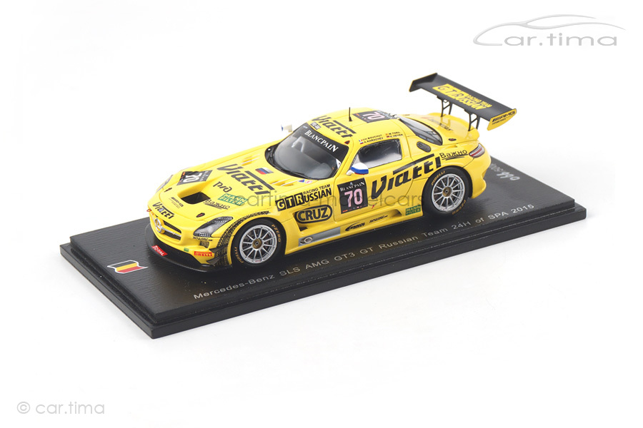 Mercedes-Benz SLS AMG GT3 24h Spa 2015 Bouchut/Heyer/Karachev/Toril Spark 1:43 SB114