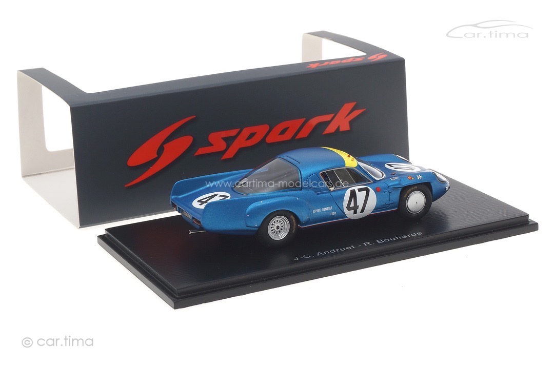 Alpine A210 24h Le Mans 1967 Andruet/Bouharde Spark 1:43 S5688