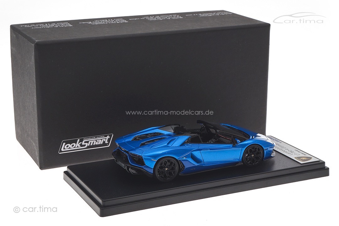 Lamborghini Aventador Ultimae Roadster Blu Tawaret Looksmart 1:43 LS532A