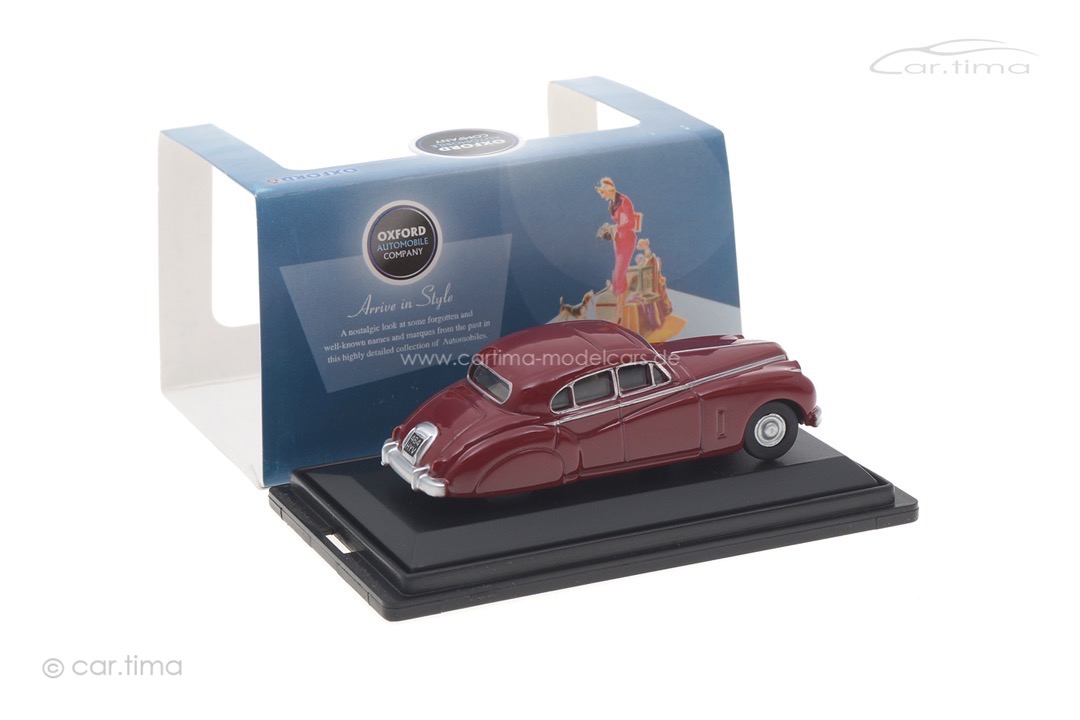 Jaguar Mk VIIM Claret met. (Queen Mother) Oxford 1:76 76JAG7004