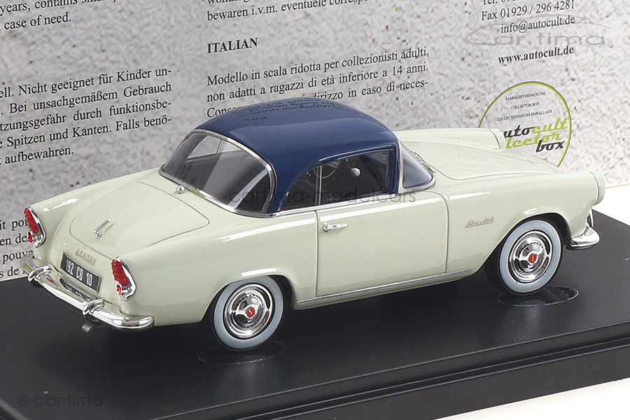 Simca Aronde Plein Ciel autocult 1:43 02024