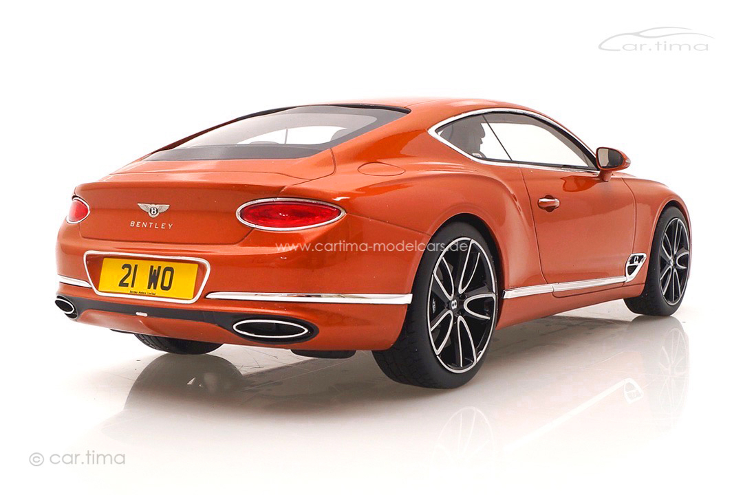 Bentley New Continental GT Orange Flame TopSpeed 1:18 TS0222