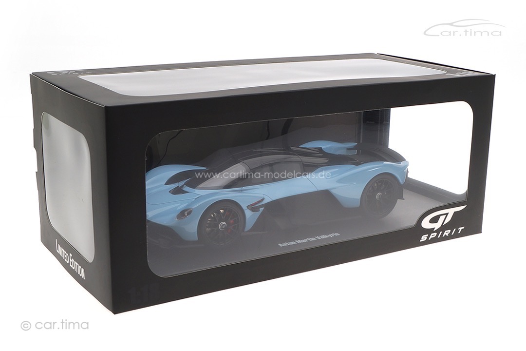 Aston Martin Valkyrie blau GT Spirit 1:18 GT915