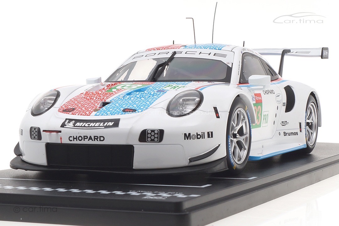 Porsche 911 (991) RSR 24h Le Mans 2019 Tandy/Bamber/Pilet IXO 1:18 LEGT18025