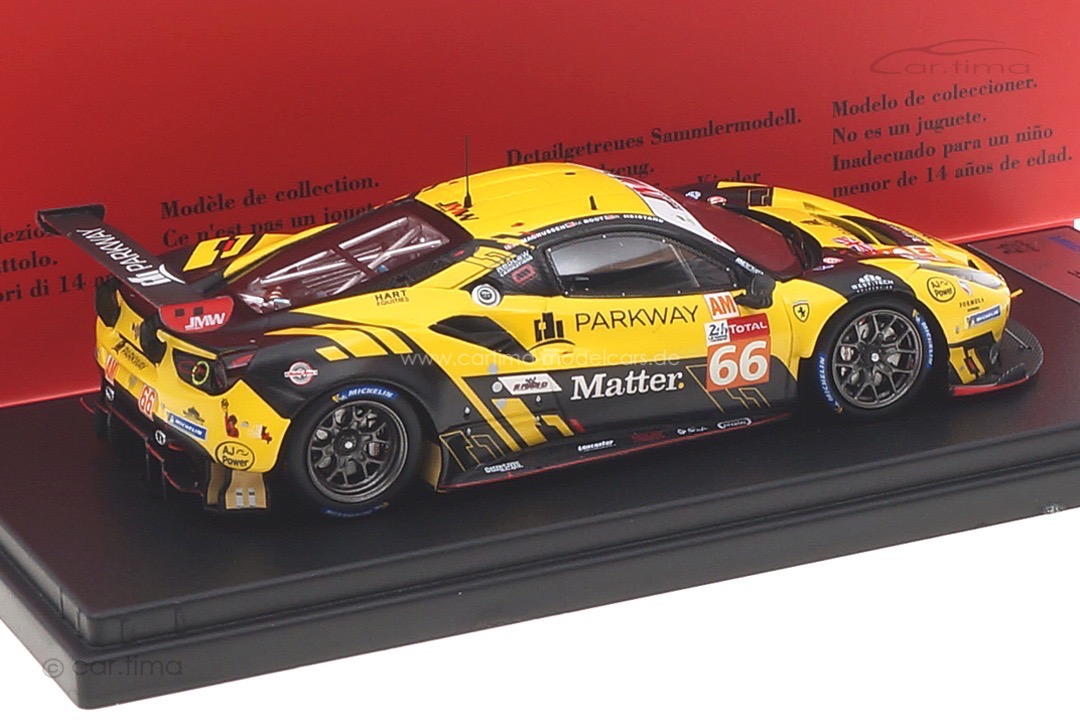 Ferrari 488 GTE Evo 24h Le Mans 2020 Heistand/Magnussen/Root Looksmart 1:43 LSLM115