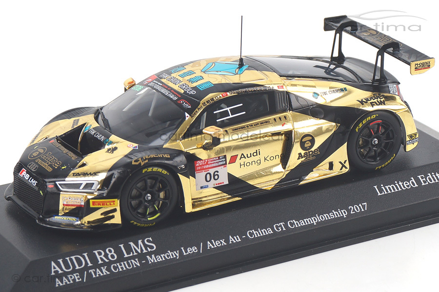 Audi R8 LMS China GT International 2017 Lee/Au Minichamps 1:43 437171106