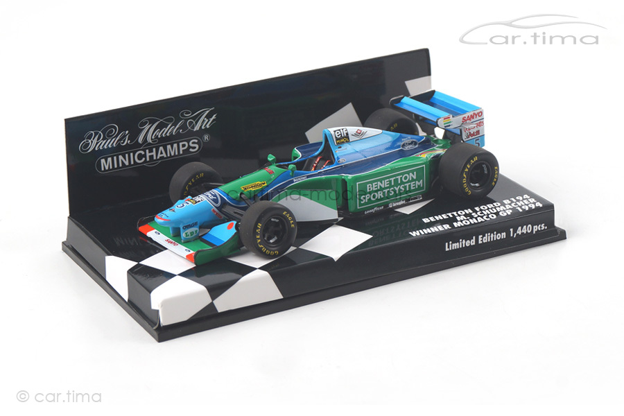 Benetton Ford B194 World Champion 1994 Michael Schumacher Minichamps 1:43 400940005