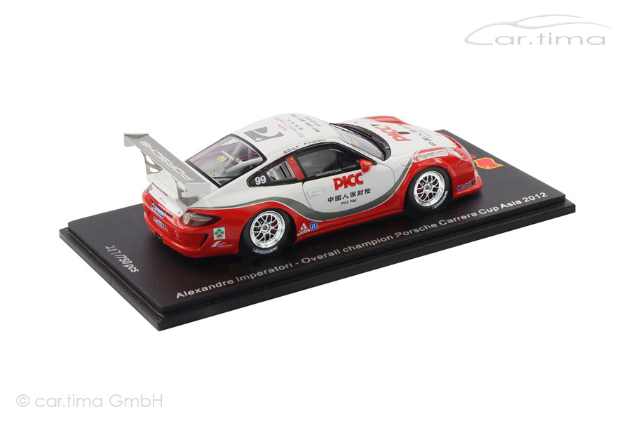 Porsche 911 (997 II) GT3 Cup Winner PCCA 2012 Alexandre Imperatori Spark 1:43 SA022