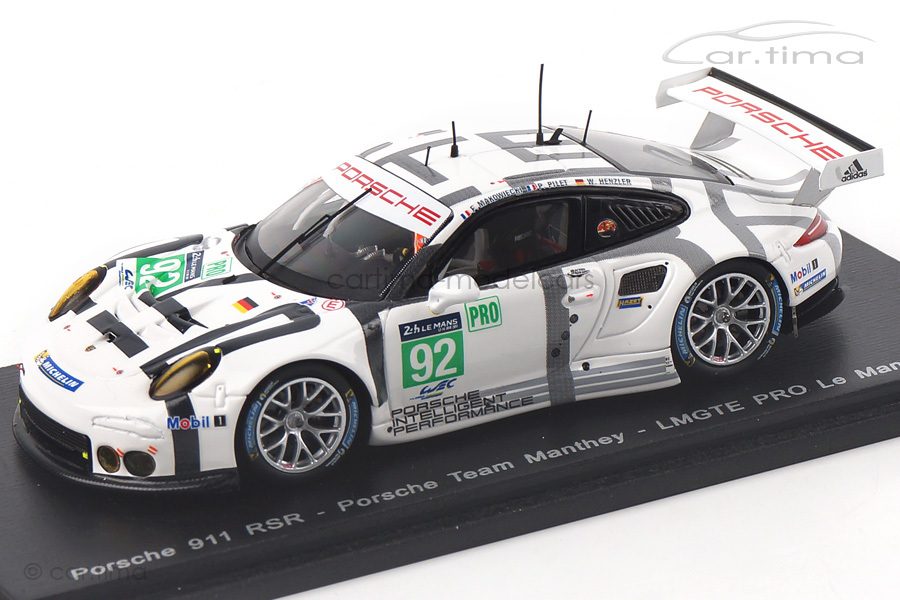 Porsche 911 RSR 24h Le Mans 2015 Makowiecki/Henzler/Pilet Spark 1:43 S4664