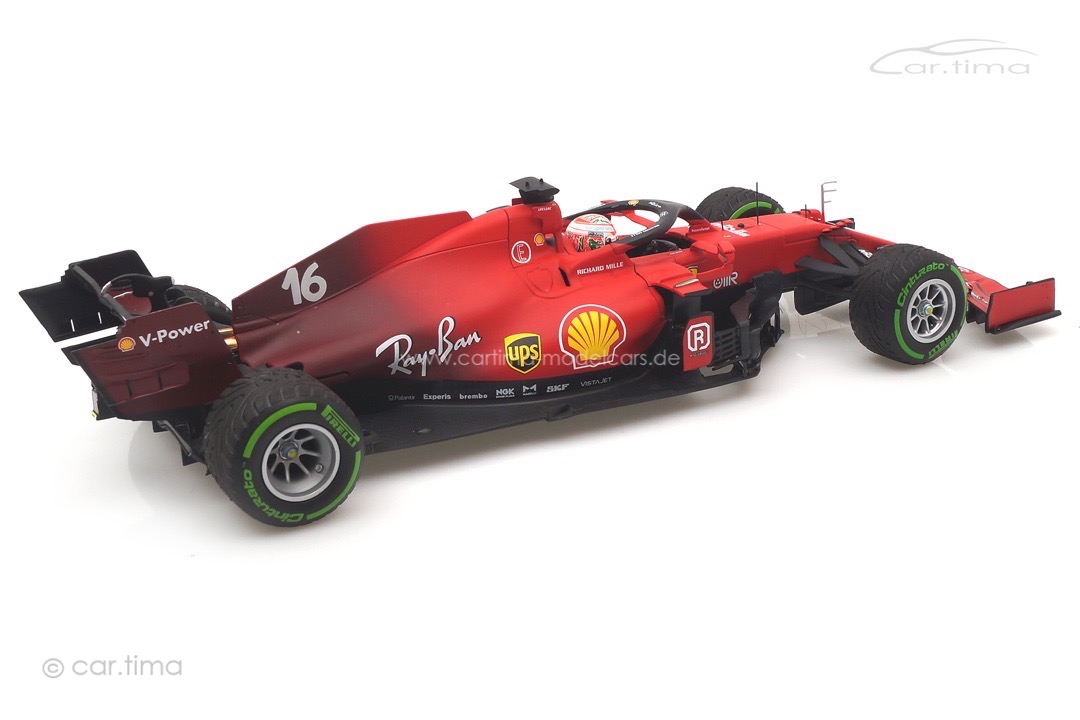 Ferrari SF21 GP Emilia-Romagna 2021 Charles Leclerc BBR 1:18 BBR211816