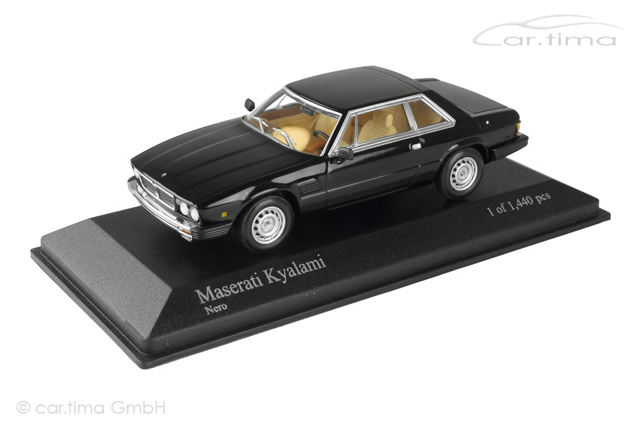 Maserati Kyalami schwarz Minichamps 1:43 400123960