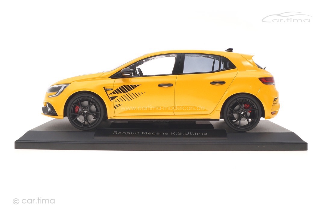 Renault Megane R.S. Ultime 2023 Sirius Yellow Norev 1:18 185395