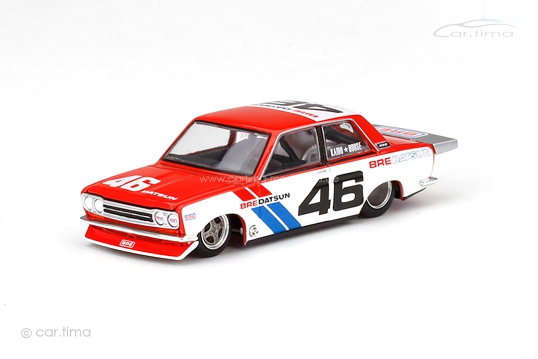 Datsun 510 Pro Street SK510 Kaido House weiß/rot MINI GT 1:64 KHMG006