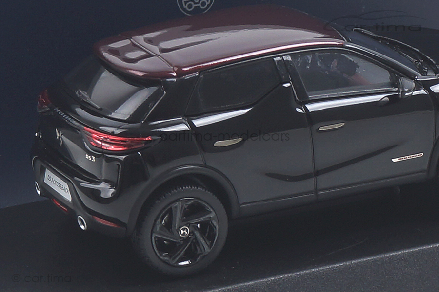 "Citroen DS 3 Crossback ""La Premiere"" 2019 schwarz/rot Norev 1:43 170020"