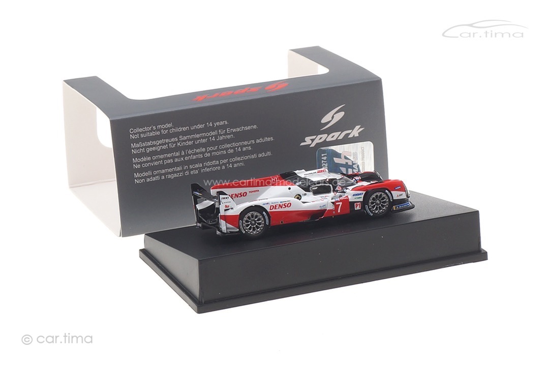 Toyota TS050 Hybrid 24h Le Mans 2020 Conway/Kobayashi/López Spark 1:87 87S157